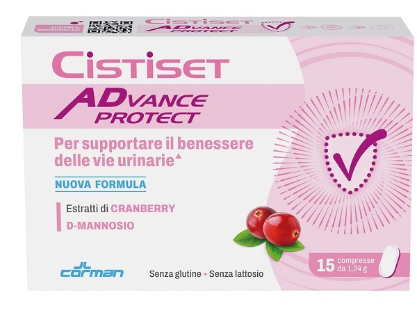 CISTISET ADVANCE PROTECT 15 COMPRESSE 1,24 G SENZA GLUTINE SENZA LATTOSIO - Antica Farmacia Ferrari