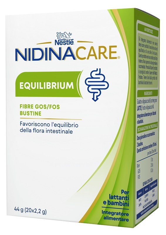 NIDINACARE EQUILIBRIUM 20 BUSTINE DA 2,2 G SENZA GLUTINE - Oltrefarma