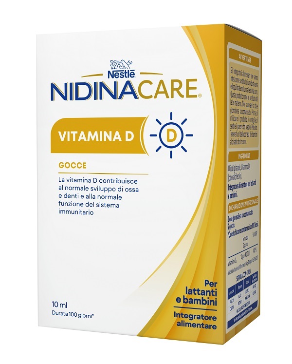 NIDINACARE VITAMINA D 10 ML - Oltrefarma
