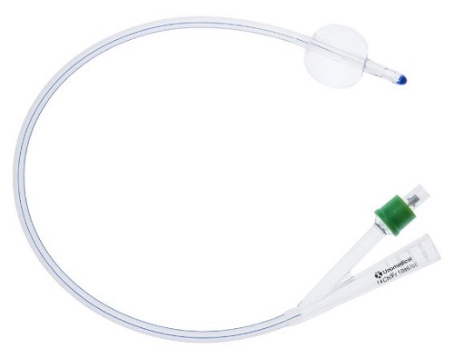 CATETERE FOLEY IN SILICONE 2 VIE DIAMETRO CH 18 PUNTA NELATON CON PALLONCINO 10 ML 1 PEZZO - Antica Farmacia Ferrari