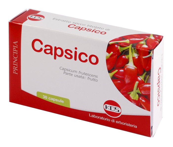 CAPSICO ESTRATTO SECCO 30 CAPSULE - Antica Farmacia Ferrari