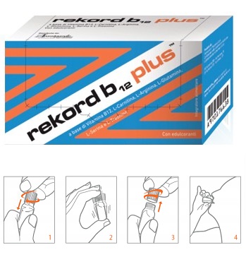 REKORD B12 PLUS 10 FLACONCINI 10 ML - Antica Farmacia Ferrari