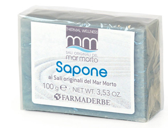 SALI ORIGINALI MAR MORTO SAPONETTA 100 G - Antica Farmacia Ferrari