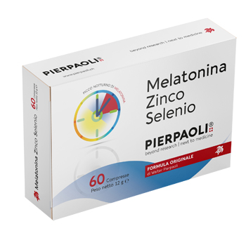 MELATONINA ZINCO SELENIO PIERPAOLI 60 COMPRESSE - Antica Farmacia Ferrari