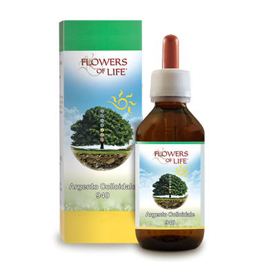 ARGENTO COLLOIDALE 940 100 ML FLOWERS OF LIFE - Antica Farmacia Ferrari