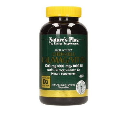 CAL/MAG/D3 CALCIO MAGNESIO VITAMINA D3 MASTICABILE ALLA VANIGLIA 60 TAVOLETTE 337 MG - Antica Farmacia Ferrari