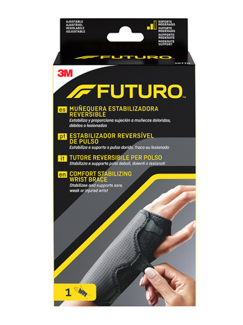 TUTORE PER POLSO REVERSIBILE FUTURO NERO 1 PEZZO - Antica Farmacia Ferrari
