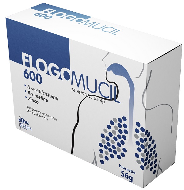 FLOGOMUCIL 600 14 BUSTINE - Oltrefarma