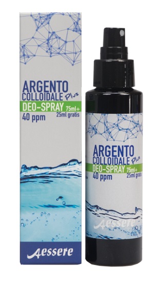 ARGENTO COLLOIDALE PLUS DEODORANTE SPRAY 75 ML + 25 ML - Antica Farmacia Ferrari