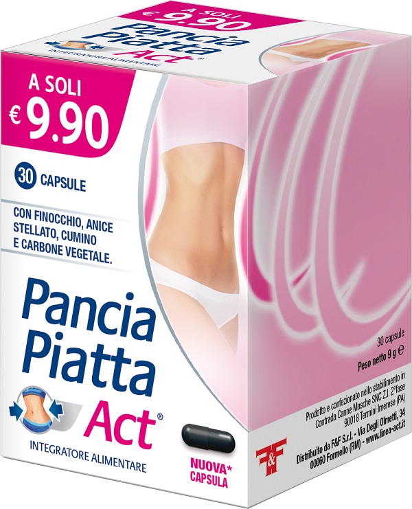 PANCIA PIATTA ACT 30 CAPSULE - Antica Farmacia Ferrari