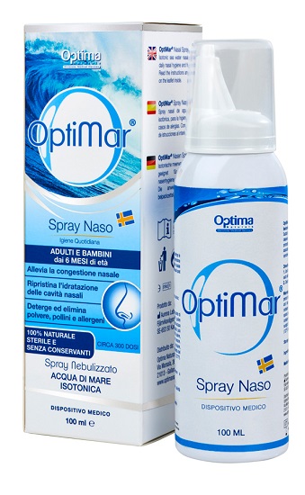 OPTIMAR SPRAY NASO 100 ML - Antica Farmacia Ferrari