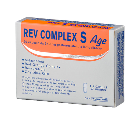 REV COMPLEX S AGE 20 CAPSULE - Antica Farmacia Ferrari