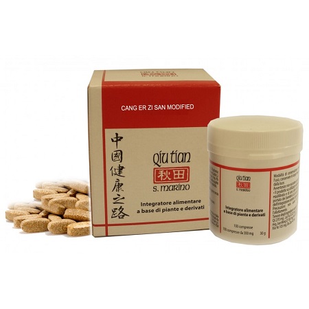 CANG ER ZI SAN MODIFIED 100 COMPRESSE - Antica Farmacia Ferrari