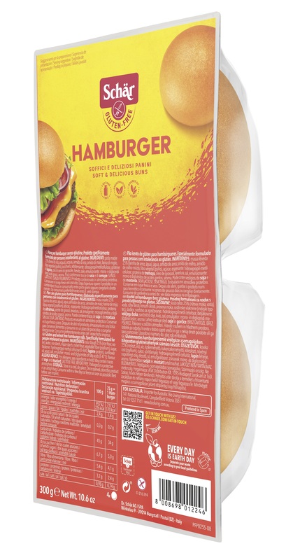 SCHAR PANINI HAMBURGER 4X75G - Antica Farmacia Ferrari
