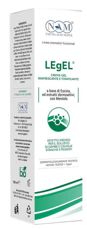 LEGEL CREMA-GEL RIFRESCANTE E TONIFICANTE PER GAMBE 150 ML - Antica Farmacia Ferrari