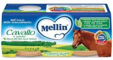 MELLIN OMOGENEIZZATO CAVALLO E PATATE 2 X 80 G - Antica Farmacia Ferrari