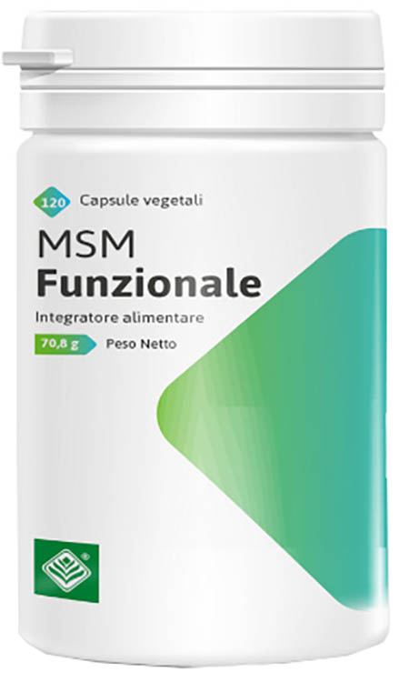 MSM FUNZIONALE 120 CAPSULE DA 590 MG - Antica Farmacia Ferrari