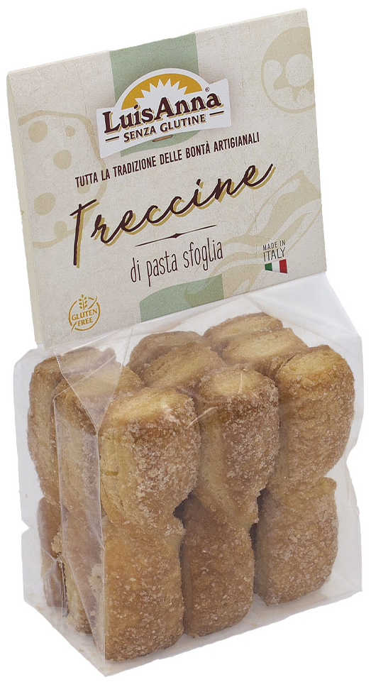 BISCOTTI SFOGLIA TRECCINE 130 G - Antica Farmacia Ferrari