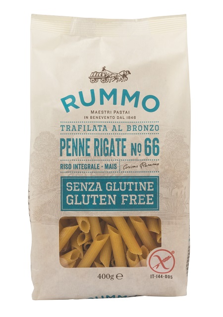 RUMMO PENNE RIGATE N66 DI RISO INTEGRALE E MAIS 400 G - Antica Farmacia Ferrari