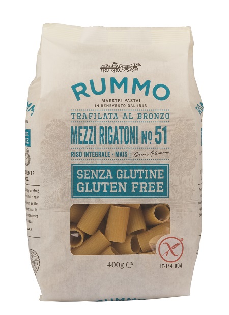 RUMMO MEZZI RIGATONI N51 DI RISO INTEGRALE E MAIS 400 G - Antica Farmacia Ferrari