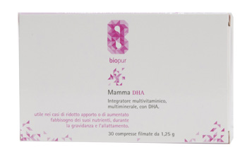 BIOPUR MAMMA DHA 30 COMPRESSE - Antica Farmacia Ferrari