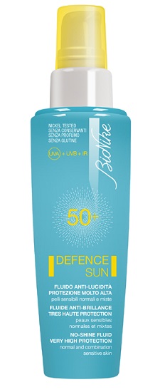 DEFENCE SUN 50+ FLUDIO ANTI LUCIDITA' PROTEZIONE MOLTO ALTA 50 ML - Antica Farmacia Ferrari