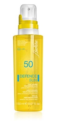 DEFENCE SUN 50 OLIO SOLARE PROTEZIONE ALTA 150 ML - Antica Farmacia Ferrari