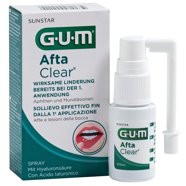 GUM AFTACLEAR SPRAY 15 ML - Antica Farmacia Ferrari