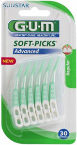 GUM SOFT-PICKS ADVANCED 30 PEZZI - Antica Farmacia Ferrari