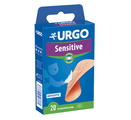 CEROTTO URGO SENSITIVE STRETCH 20 PEZZI ASSORTITI - Antica Farmacia Ferrari