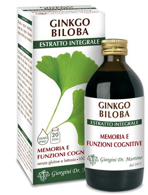 GINKGO BILOBA ESTRATTO INTEGRALE 200 ML - Antica Farmacia Ferrari
