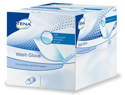 GUANTO PER IGIENE TENA WASH 50 PEZZI - Antica Farmacia Ferrari