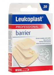 CEROTTI LEUKOPLAST BARRIER 20 PEZZI ASSORTITI - Antica Farmacia Ferrari