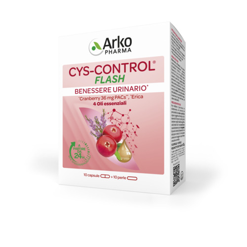 CYS CONTROL FLASH 20 CAPSULE - Antica Farmacia Ferrari