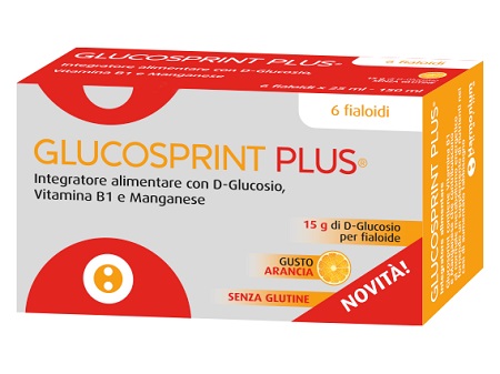 GLUCOSPRINT PLUS ARANCIA 6 FIALOIDI DA 25 ML - Antica Farmacia Ferrari