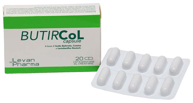 BUTIRCOL 20 CAPSULE - Antica Farmacia Ferrari