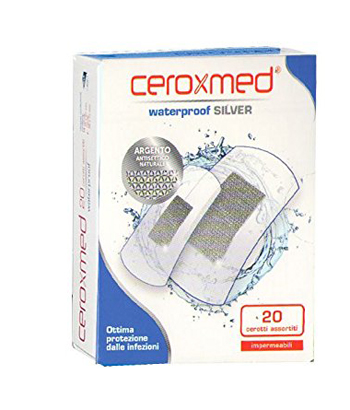 CEROXMED WATERPROOF SILVER 20 PEZZI ASSORTITI - Antica Farmacia Ferrari
