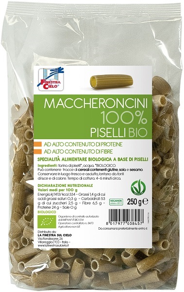 MACCHERONCINI PISELLI100% BIO - Antica Farmacia Ferrari