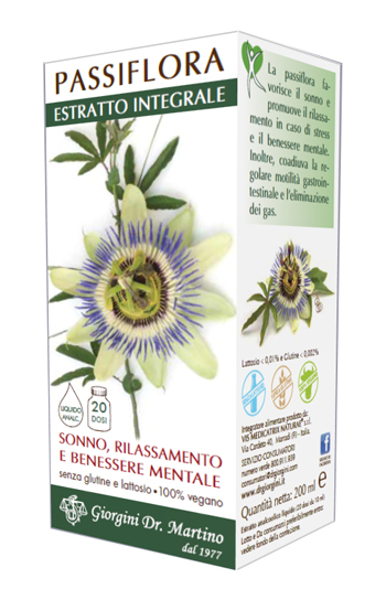 PASSIFLORA ESTRATTO INTEGRALE 200 ML - Antica Farmacia Ferrari