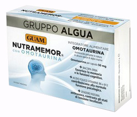 GUAM GRUPPO ALGUA NUTRAMEMOR 30 CAPSULE VEGETALI - Antica Farmacia Ferrari
