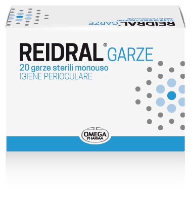 REIDRAL GARZE OCULARI 20 PEZZI - Antica Farmacia Ferrari
