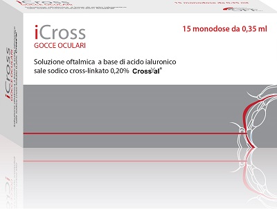 SOLUZIONE OFTALMICA ICROSS 15 MONODOSI DA 0,35 ML - Antica Farmacia Ferrari