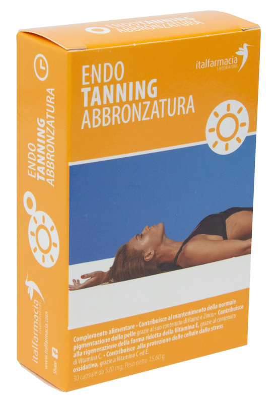 ENDO TANNING ABBRONZATURA 30 CAPSULE - Oltrefarma