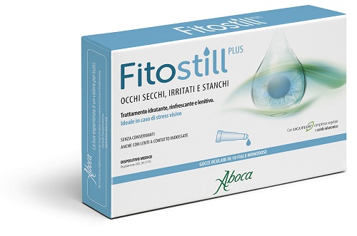 FITOSTILL PLUS GOCCE OCULARI 10 FIALE MONODOSE - Antica Farmacia Ferrari