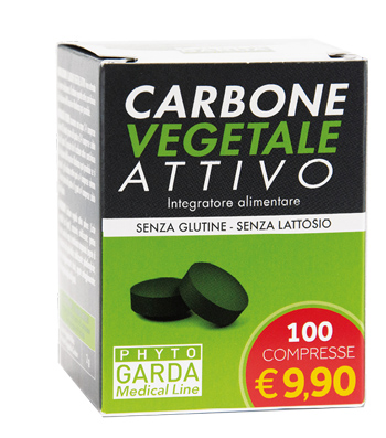 CARBONE VEGETALE ATTIVO 100 COMPRESSE - Antica Farmacia Ferrari
