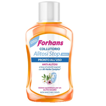 FORHANS ALITOSI STOP COLLUTORIO 500 ML - Antica Farmacia Ferrari