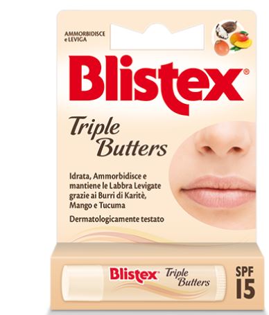 BLISTEX TRIPLE BUTTERS STICK LABBRA - Antica Farmacia Ferrari