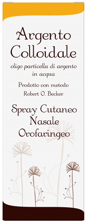 ARGENTO COLLOIDALE IONICO 40 PPM 50 ML SPRAY - Antica Farmacia Ferrari