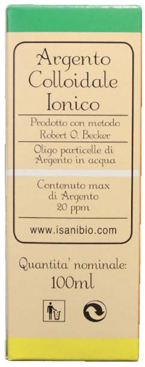 ARGENTO COLLOIDALE IONICO 20 PPM 100 ML - Antica Farmacia Ferrari