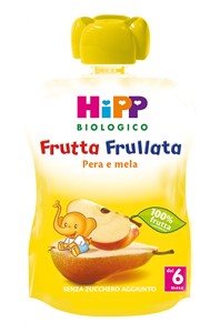 HIPP BIO FRUTTA FRULLATA PERA MELA 90 G - Antica Farmacia Ferrari